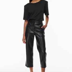 Babaton Command Cropped Black Pant Size 4